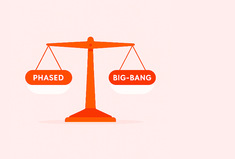 Rebranding approach: phased or big bang